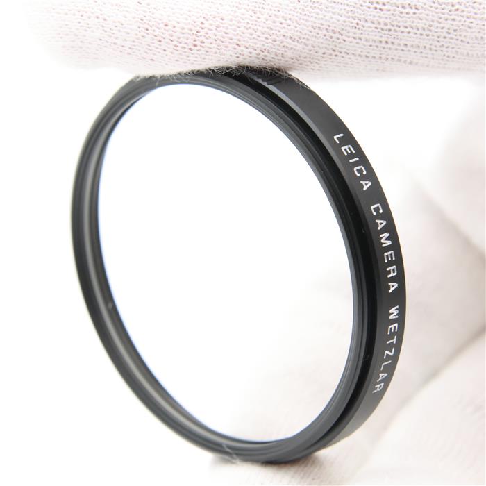 LEICA - Leica UVAフィルター E49 II silver Leica 46mm UVa II Filter (Silver Rim) #13034 USA NEW