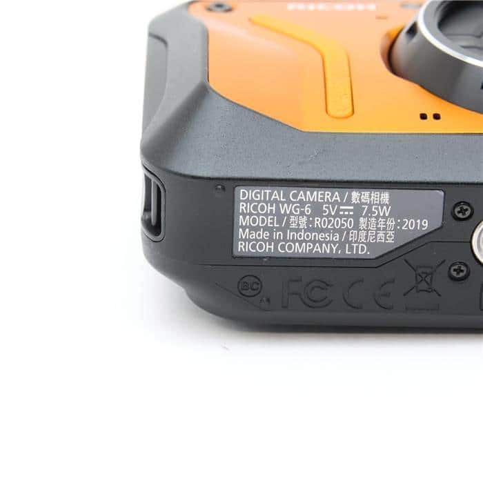 中古)RICOH (リコー) WG-6 オレンジ（商品ID：3717021759844）詳細