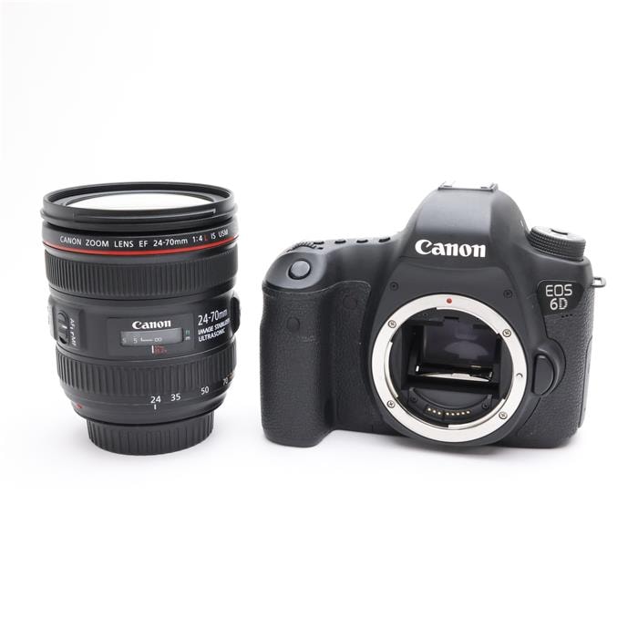 中古)Canon (キヤノン) EOS 6D EF24-70L IS USM レンズキット（商品ID 