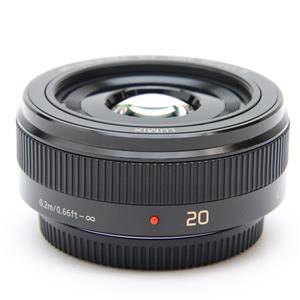 Panasonic (パナソニック) LUMIX G 20mm F1.7 II ASPH. ブラック」の
