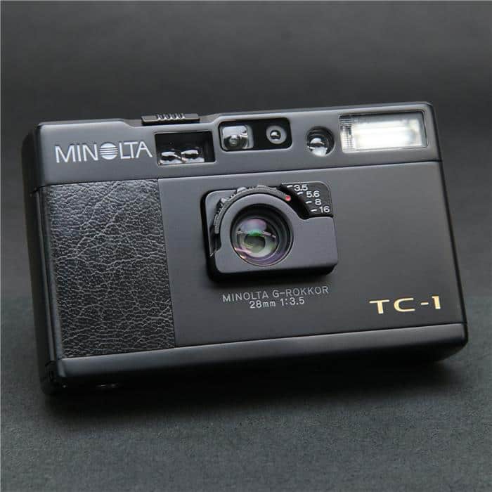 MINOLTA TC-1 本体、元箱、説明書、ショルダーケース付MINOLTA ...