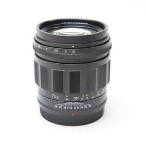 新品)Voigtlander (フォクトレンダー) NOKTON 75mm F1.5 Aspherical