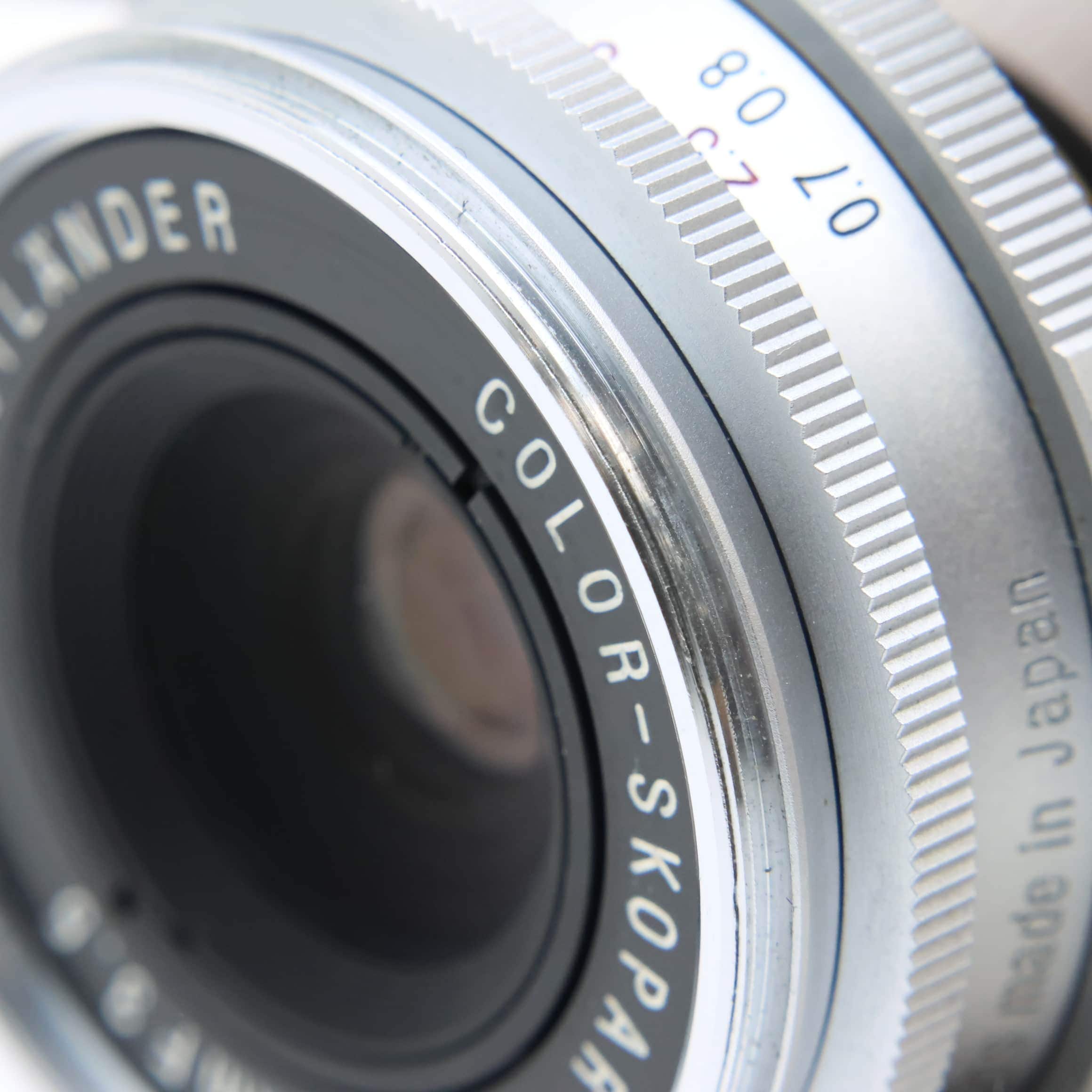 フォクトレンダー　スコパー　レンズ　SC SCOPAR 28mm f3.5 Color-Skopar 28mm f3.5 | ライカカタログ | アトリエライカ