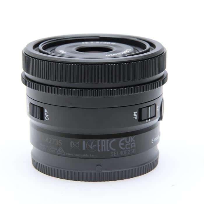 中古)SONY (ソニー) FE 40mm F2.5G SEL40F25G（商品ID：3717019373847  