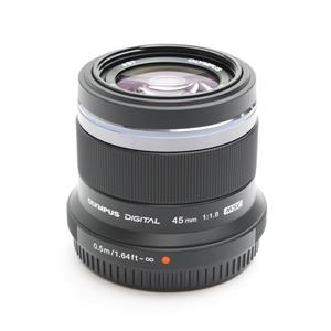 新品)OLYMPUS (オリンパス) M.ZUIKO DIGITAL 45mm F1.8 ブラック（商品