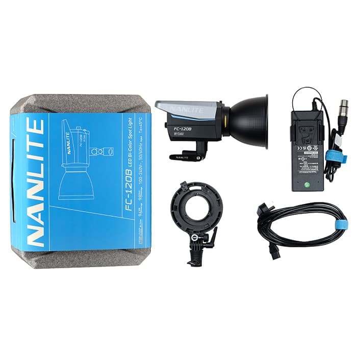 新品)NANLITE（ナンライト） FC-120B LEDバイカラー スポットライト