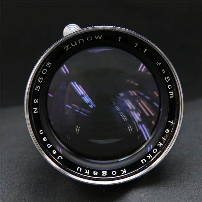 【関東カメラ・山崎光学 整備品】ズノー50mm/F1.1（ライカLマウント） 関東カメラ・山崎光学 整備品】ズノー50mm/F1.1（ライカL