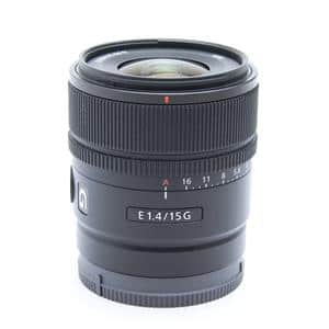【中古美品】15mm F1.4 G SEL15F14G sony e 15mm f1.4 g sel15f14g」の商品検索結果 | デジタルカメラ