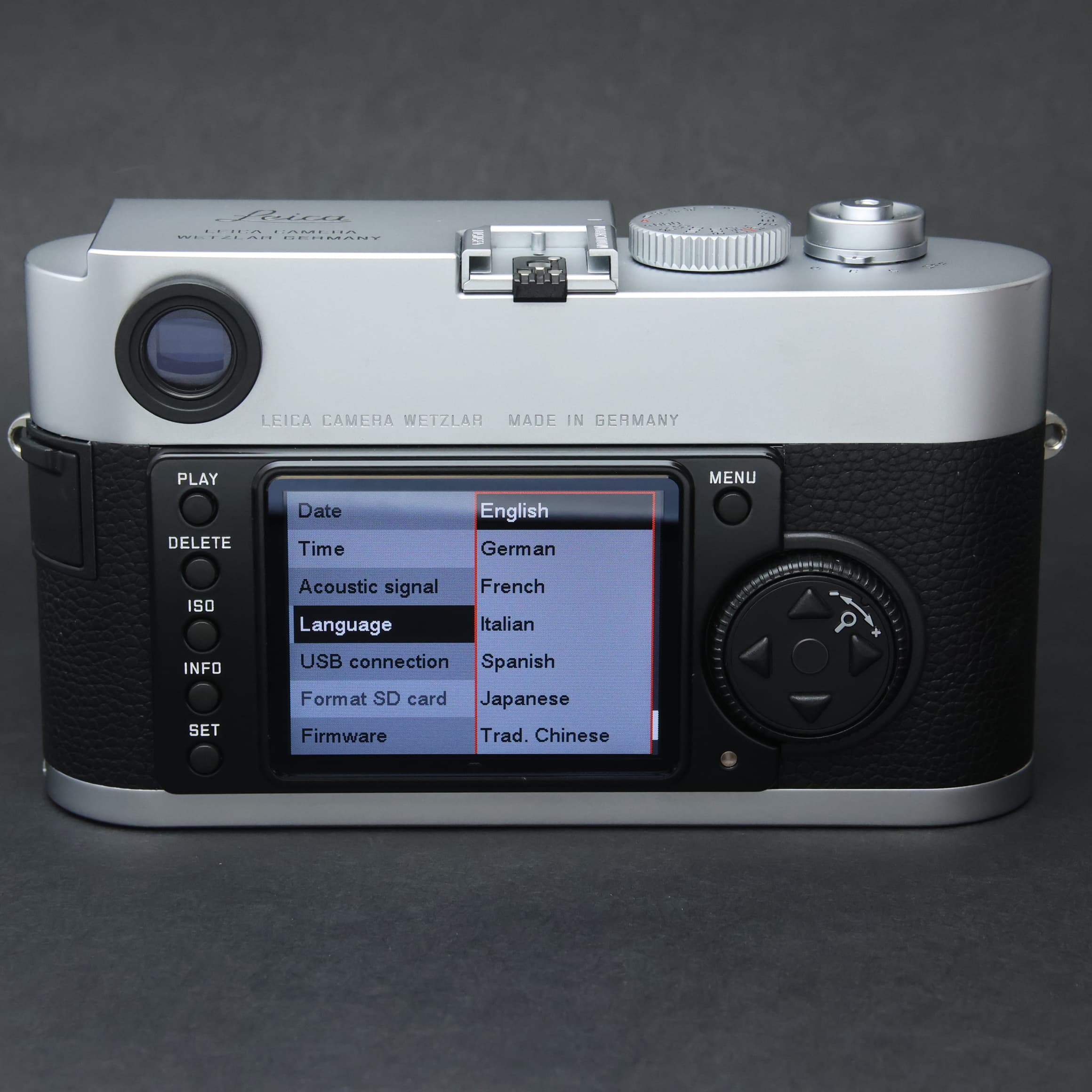 中古)Leica (ライカ) Mモノクローム Engrave シルバー（商品ID