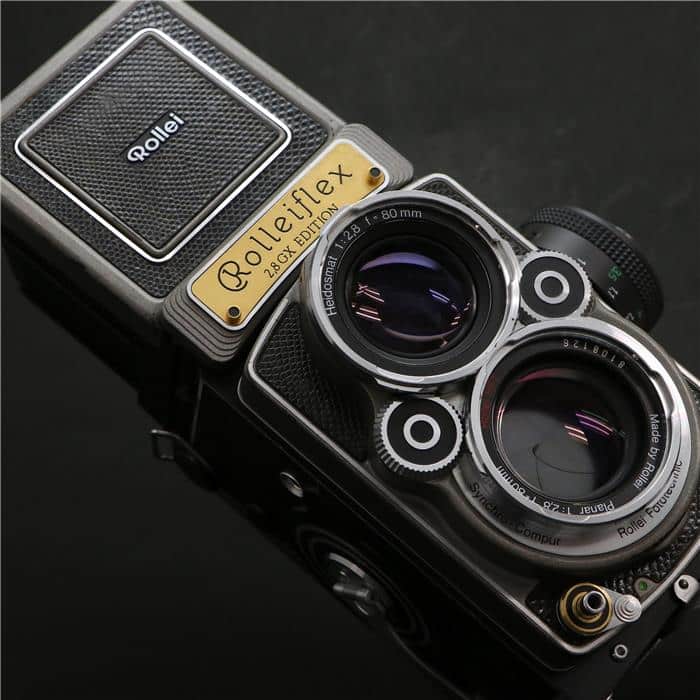 中古)Rollei (ローライ) ローライフレックス 2.8GX ゴールド