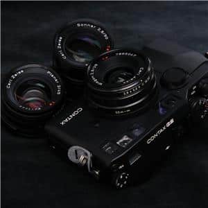 	CONTAX G2 セット (28mm/45mm/90㎜/TLA200/トランクケース付) 	