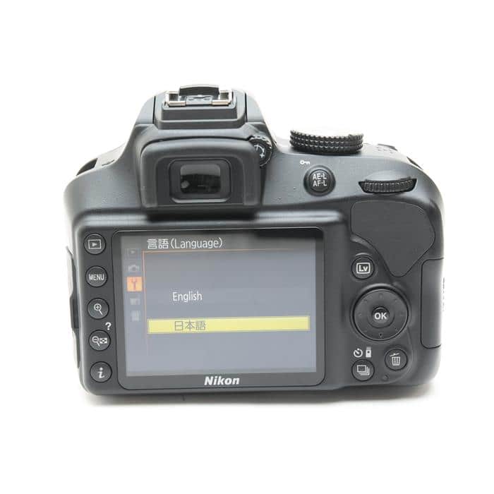 D3400ダブルズームキット (中古) 買取実績】Nikon ニコン D3400 ダブル