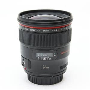 Canon EF24mm F1.4L Ⅱ USM 専用フード付き 中古)Canon (キヤノン) EF24mm F1.4L II USM（商品ID：3717030055234