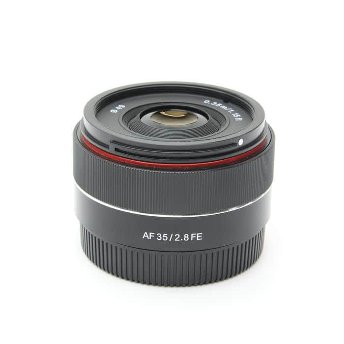 (sony用)サムヤン 35mm F2.8(箱付き) α7Cにイイかも!!】SAMYANG(サムヤン) AF 35mm F2.8 FEのレンズ