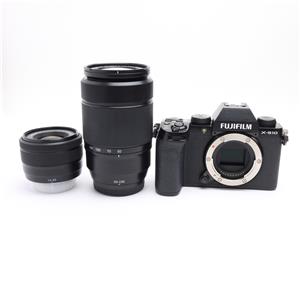 FUJIFILM X-S10 ダブルズームレンズキット ブラック」の商品検索結果