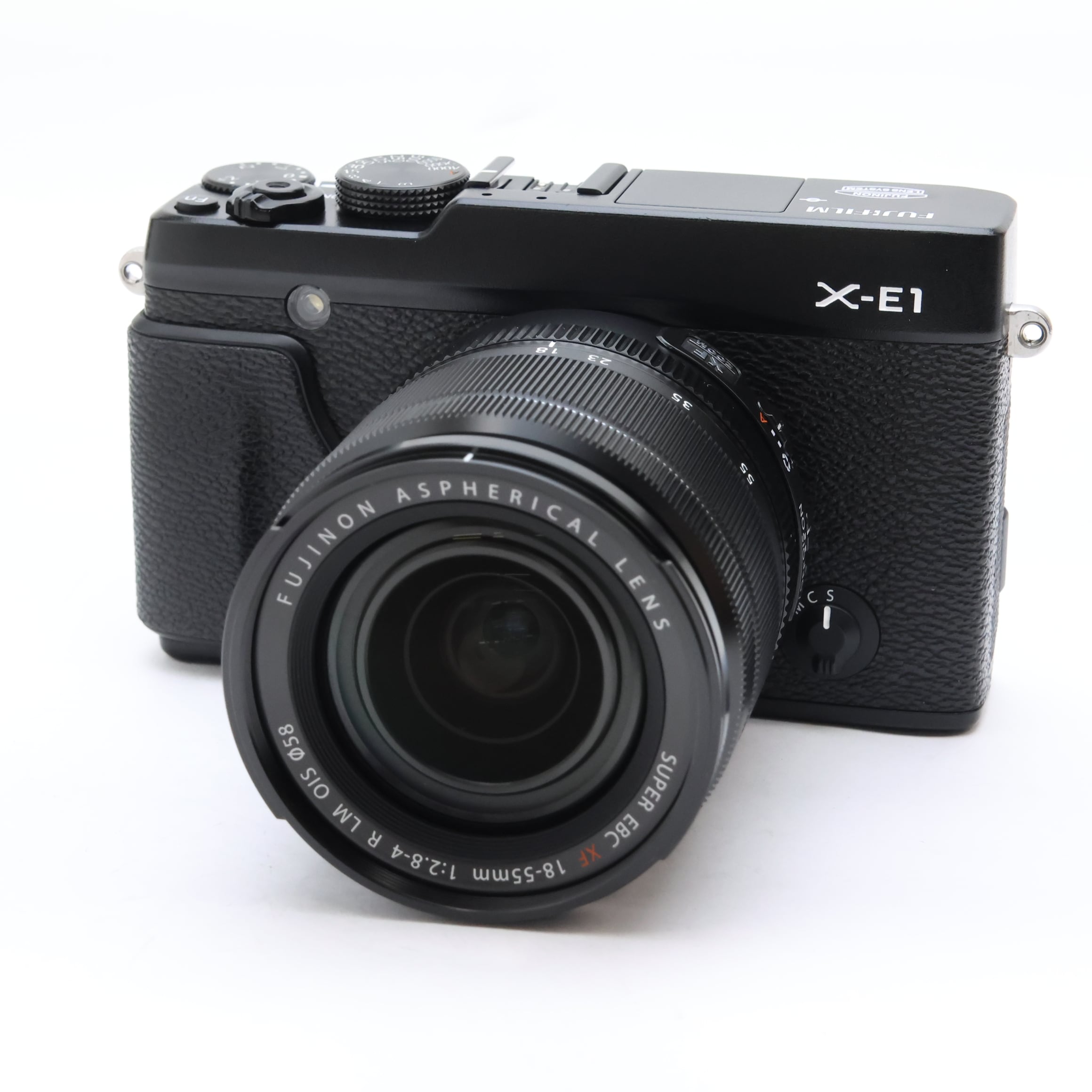 中古)FUJIFILM (フジフイルム) X-E1 XF18-55 ズームレンズセット