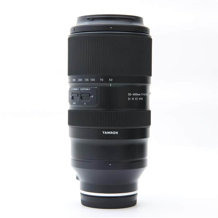 50-400mm F4.5-6.3 Di III VC VXD/Model A067S（ソニーE用/フルサイズ対応）