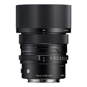 SIGMA (シグマ) Contemporary 50mm F2 DG (ソニーE用/フルサイズ対応) ブラック