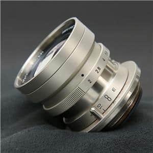 Voigtlander HELIAR 50mm F2 ニッケルメッキ仕上