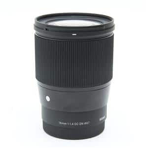 新品)SIGMA (シグマ) Contemporary 16mm F1.4 DC DN (ソニーE/APS-C用