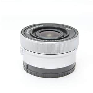 SONY ソニー E 16mm F2.8 SEL16F28　 シルバー　美品 新品)SONY (ソニー) E 16mm F2.8 SEL16F28（商品ID