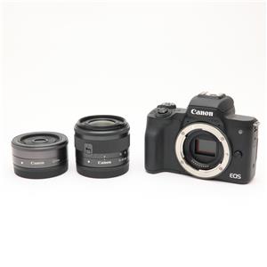 Canon (キヤノン) EOS M ダブルレンズキット ブラック」の商品検索結果