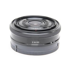 新品)SONY (ソニー) E 20mm F2.8 SEL20F28（商品ID：4905524923209