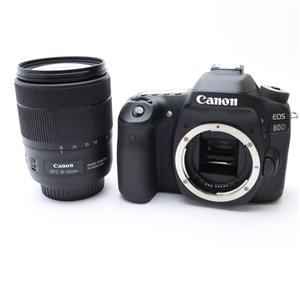 中古)Canon (キヤノン) EOS 80D EF-S18-135 IS USM レンズキット（商品