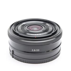 新品)SONY (ソニー) E 20mm F2.8 SEL20F28（商品ID：4905524923209