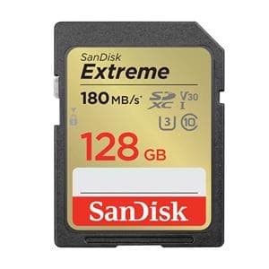 SanDisk (サンディスク) Extreme SDXCカード UHS-I 128GB SDSDXVA-128G-GNCIN 海外パッケージ版 メイン