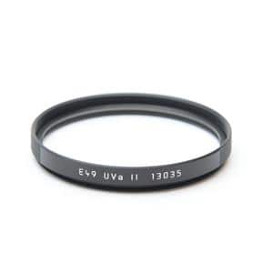 Leica (ライカ) UVAフィルター E49 II ブラック メイン