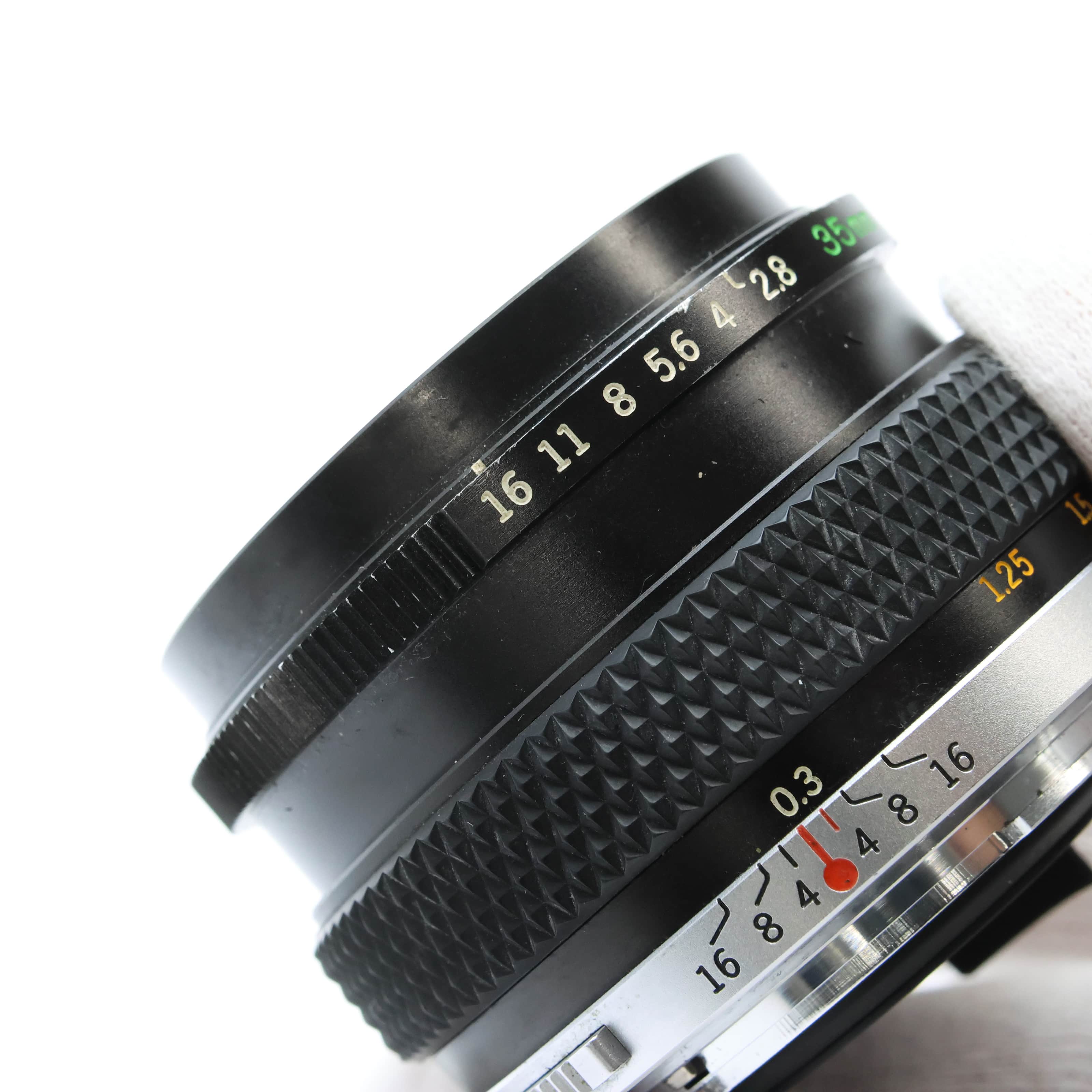 中古)OLYMPUS (オリンパス) OM 35mm F2.8 ※アルファベットD?H.ZUIKO