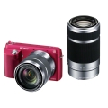 SONY (ソニー) NEX-F3　ダブルズームレンズキット　NEX-F3Y P ピンク