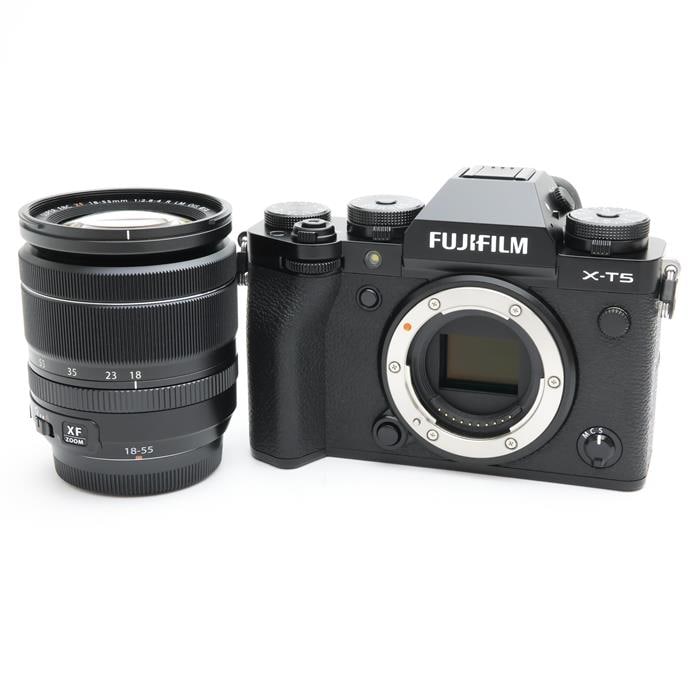 中古)FUJIFILM (フジフイルム) X-T5 XF18-55mmレンズキット ブラック