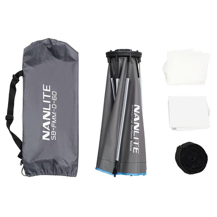 新品)NANLITE（ナンライト） オクタゴナルソフトボックス 60cm FM