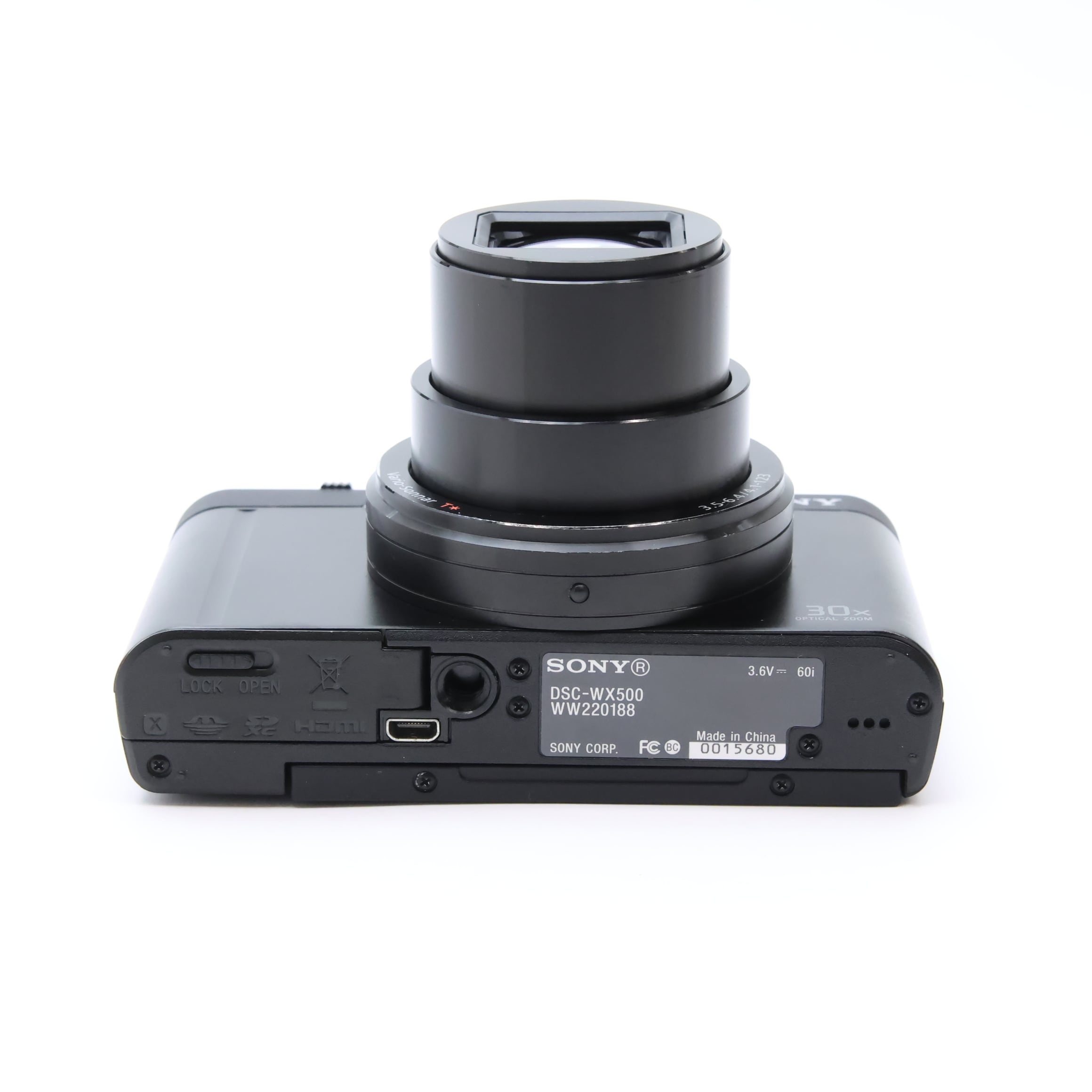 中古)SONY (ソニー) Cyber-shot DSC-WX500 ブラック（商品ID 
