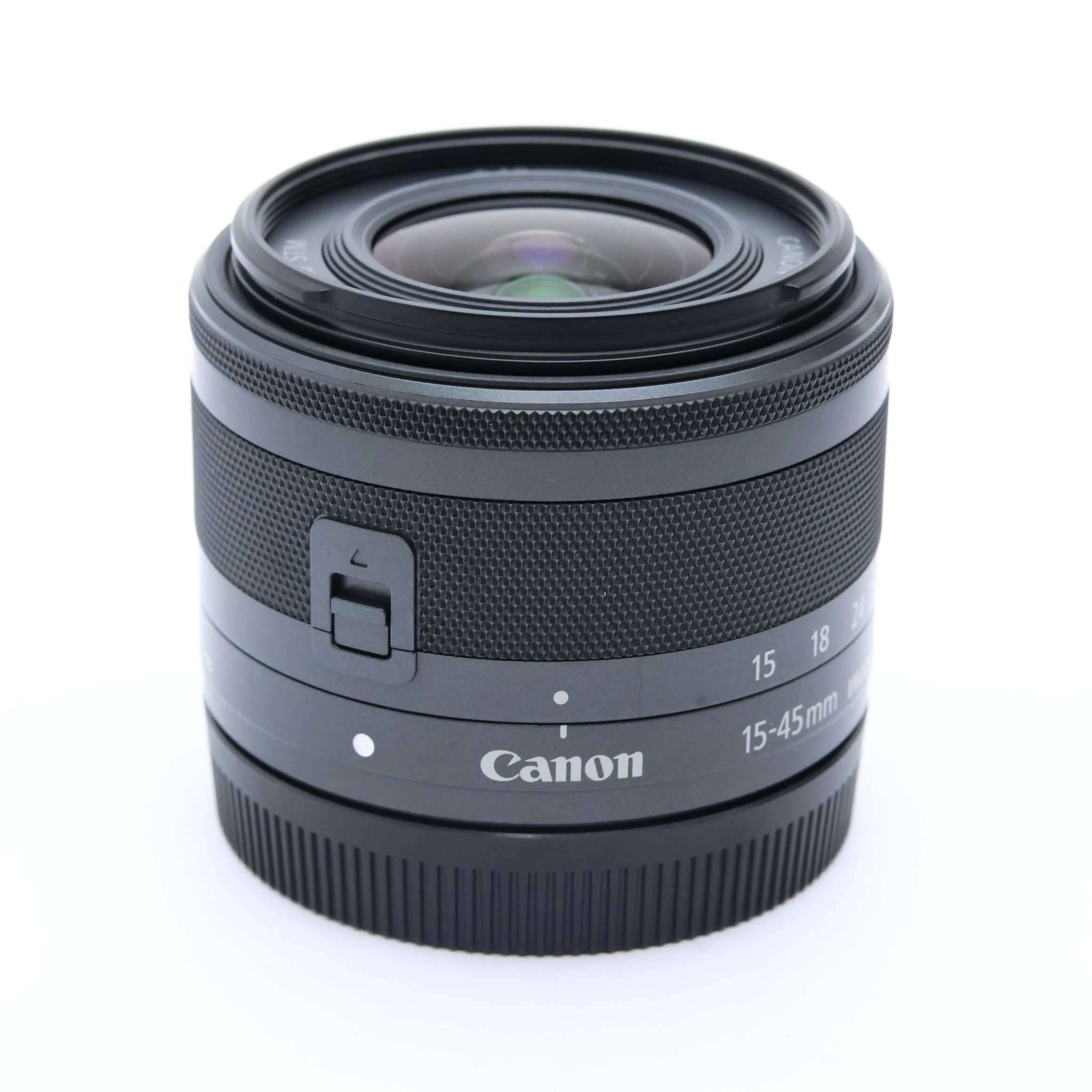 中古)Canon (キヤノン) EF-M15-45mm F3.5-6.3 IS STM グラファイト 