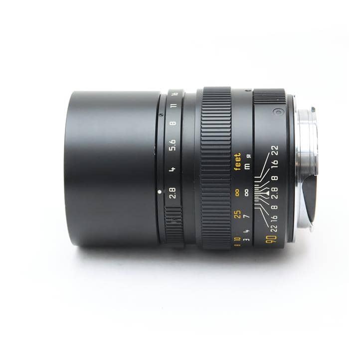 中古)Leica (ライカ) エルマリート M90mm F2.8 フード組込 ブラック 