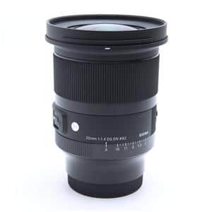 【並品】SIGMA 20mm F1.4 DG レンズ 新品)SIGMA (シグマ) Art 20mm F1.4 DG DN (ソニーE用/フルサイズ対応