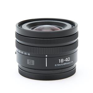【中古品】Canon EF-S 18-200mm f/3.5-5.6 IS 中古)Panasonic (パナソニック) LUMIX S 18-40mm F4.5-6.3 ブラック