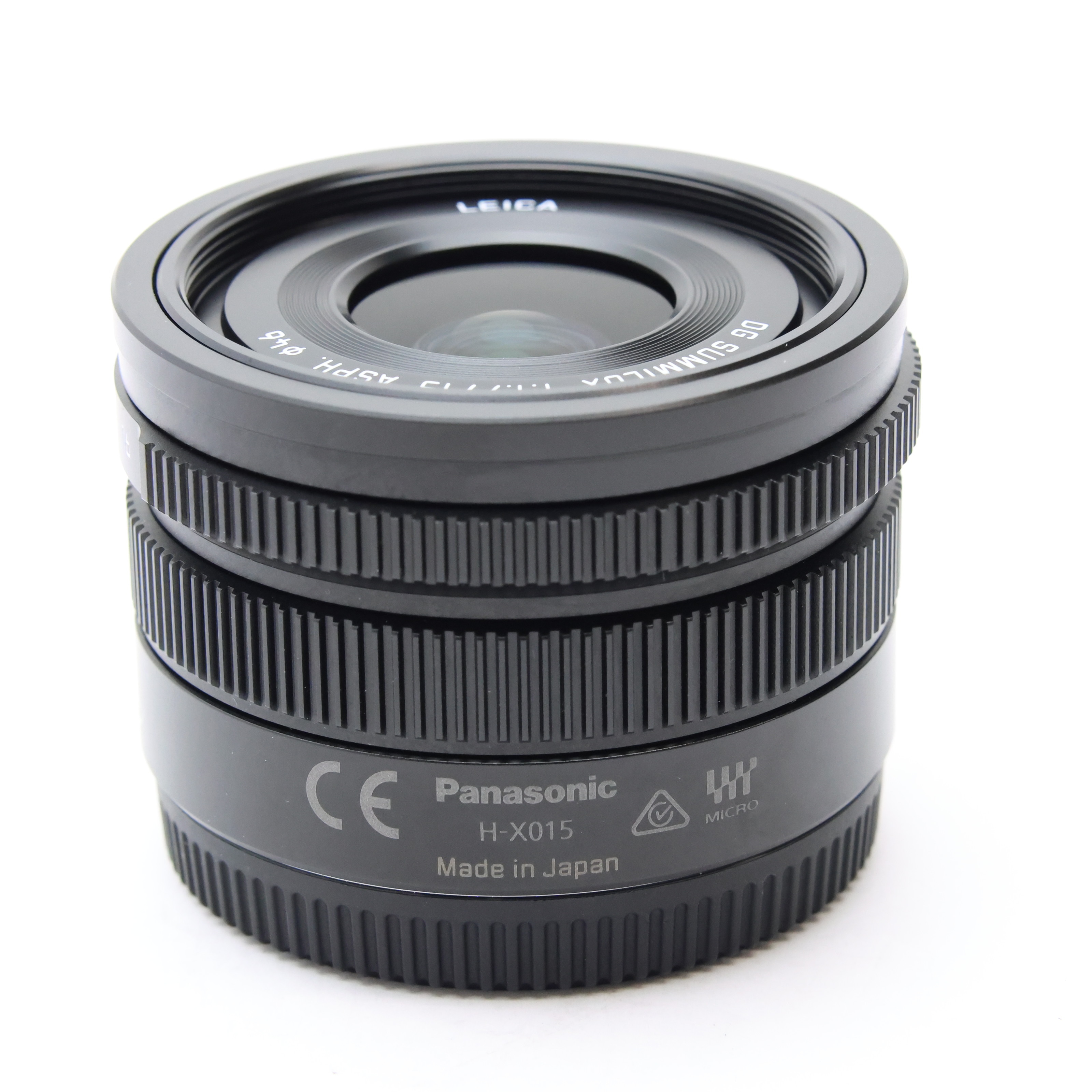 中古)Panasonic (パナソニック) SUMMILUX 15mm F1.7 ASPH. H-X015-K