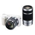 SONY (ソニー) NEX-F3　ダブルズームレンズキット　NEX-F3Y W ホワイト
