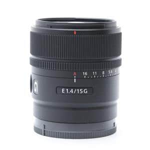 【中古美品】15mm F1.4 G SEL15F14G Sony E 15mm F1.4 G APS-C Large Aperture Wide Angle G Lens