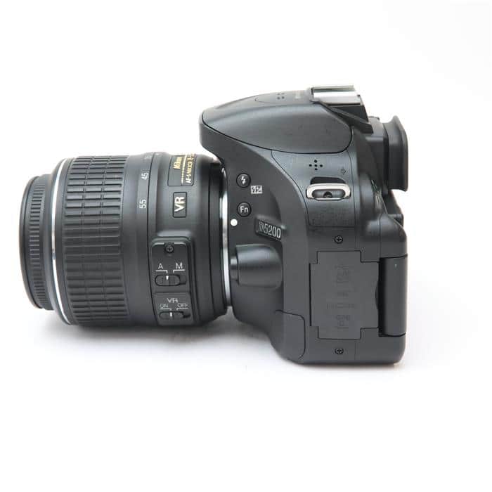 Nikon D5200 ブラック 18-55mm VR レンズキット Amazon | Nikon デジタル一眼レフカメラ D5200 レンズキット AF