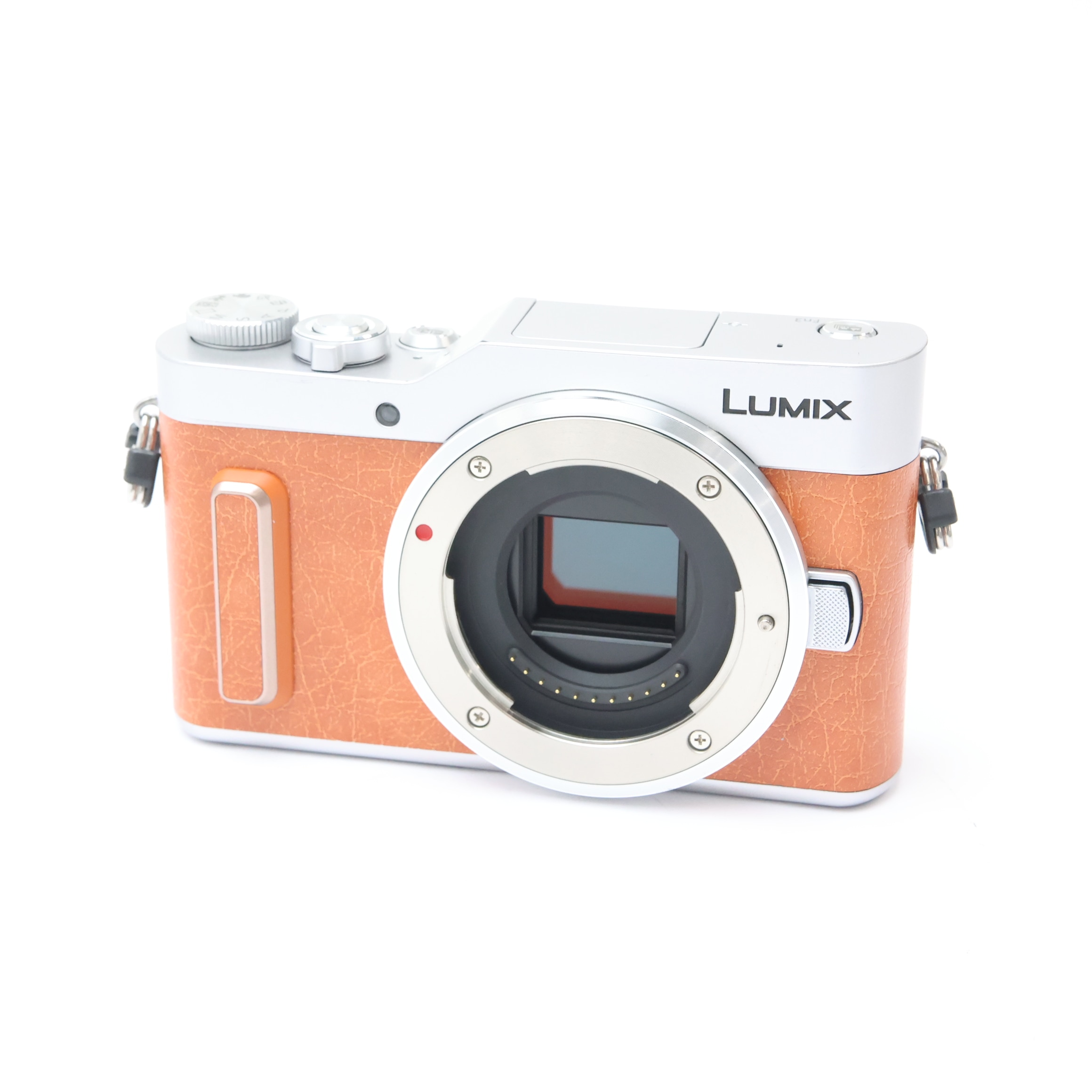 中古)Panasonic (パナソニック) LUMIX GF10 ボディ DC-GF10 オレンジ