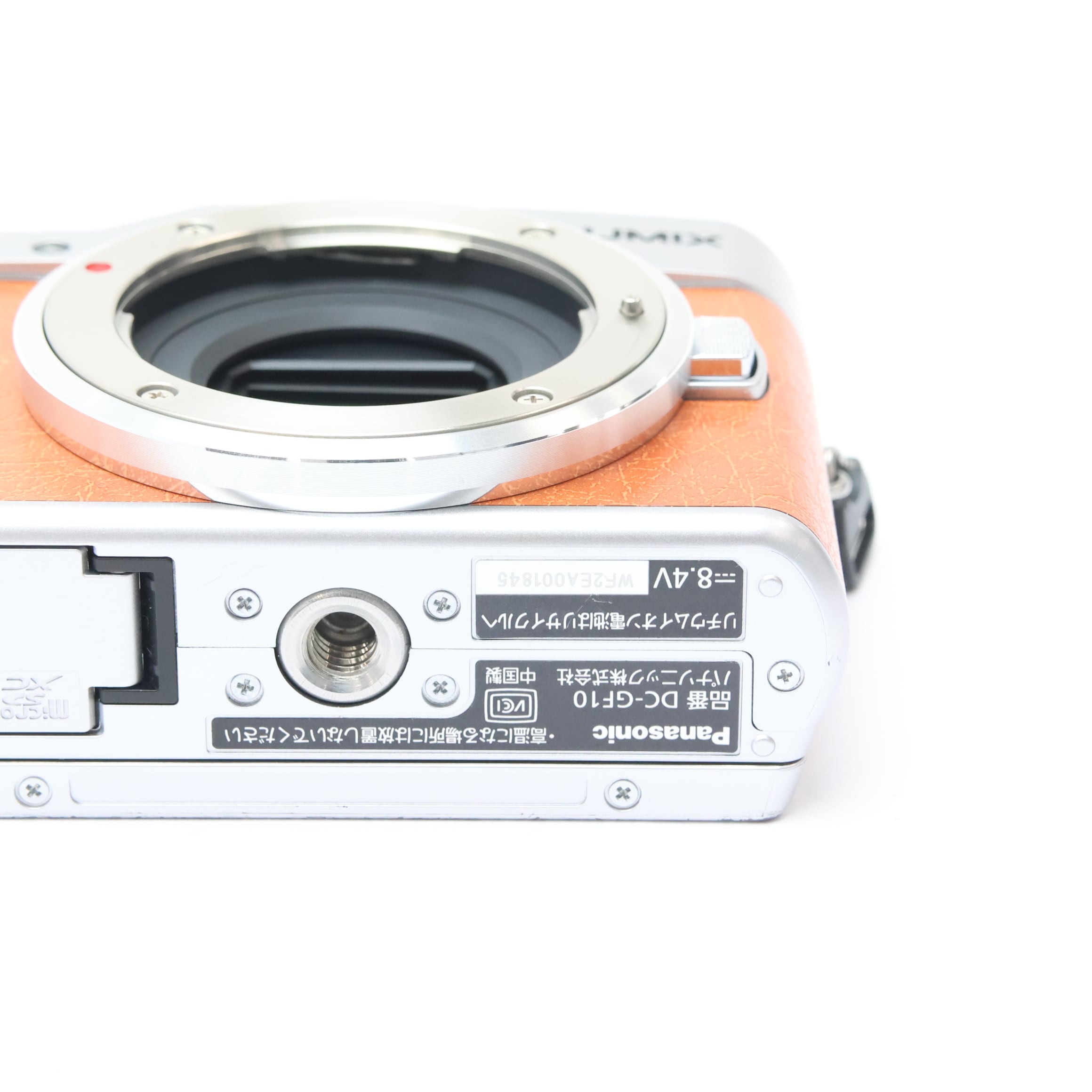 中古)Panasonic (パナソニック) LUMIX GF10 ボディ DC-GF10 オレンジ
