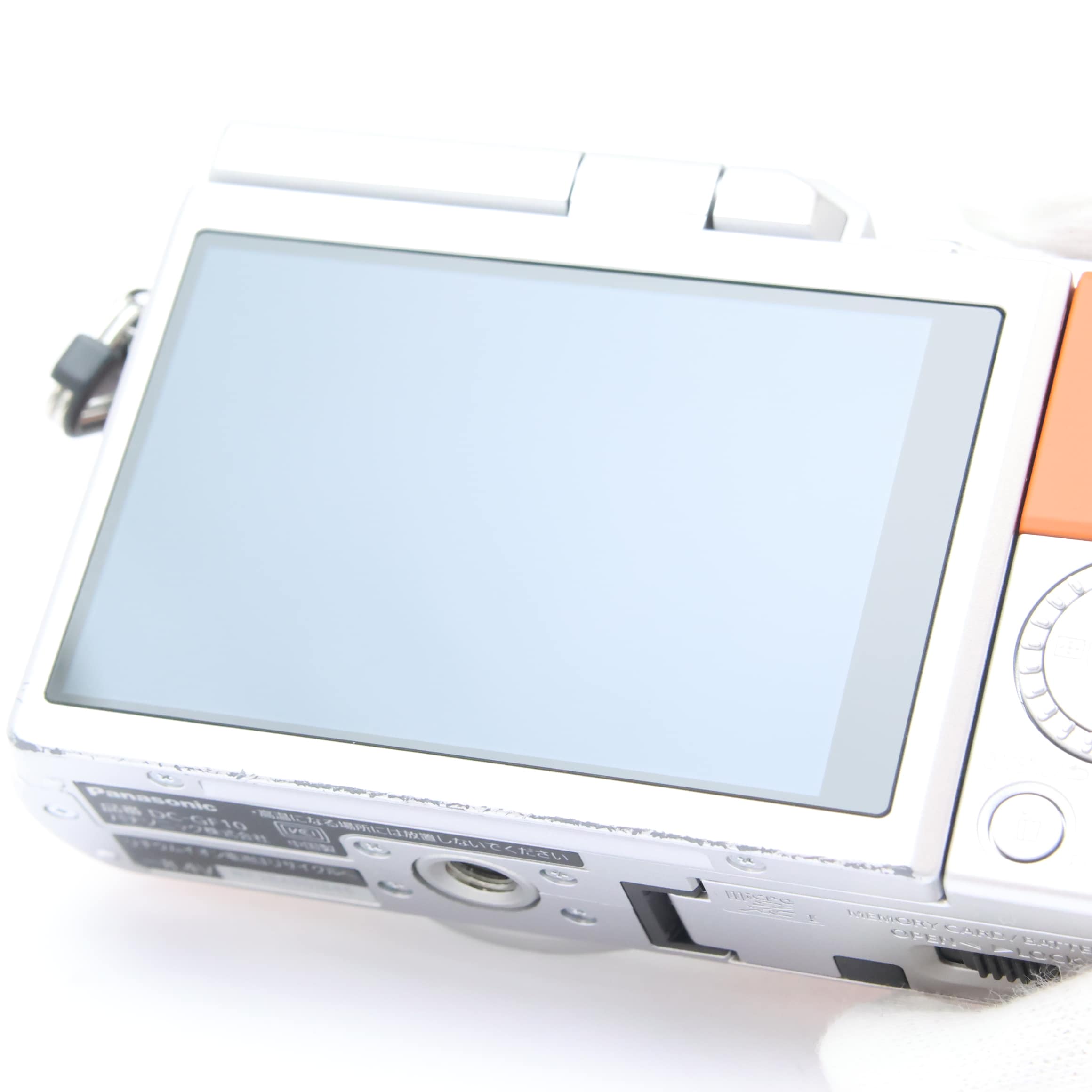中古)Panasonic (パナソニック) LUMIX GF10 ボディ DC-GF10 オレンジ