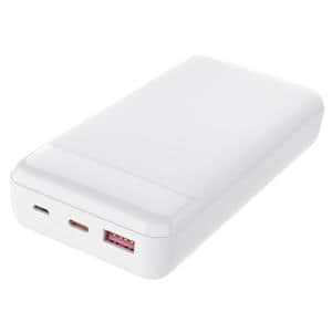 HIDISC（ハイディスク） モバイルバッテリー PD20W対応 HD3-MBPD20W20TAWH ホワイト メイン