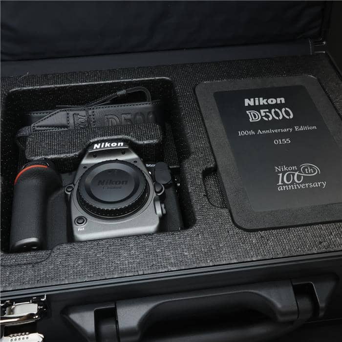 中古)Nikon (ニコン) D500 ボディ 100周年記念モデル メタリックグレー