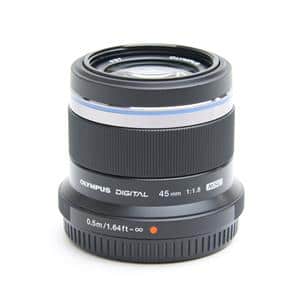 新品)OLYMPUS (オリンパス) M.ZUIKO DIGITAL 45mm F1.8 ブラック（商品